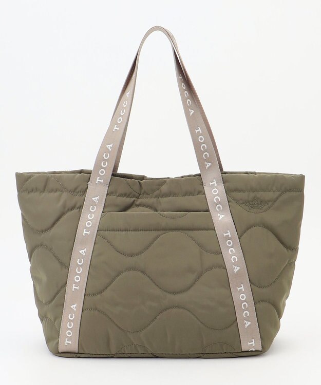 TOCCA 【WEB＆一部店舗限定】【A4サイズ対応】BOSCO A4TOTE トートバッグ カーキ系