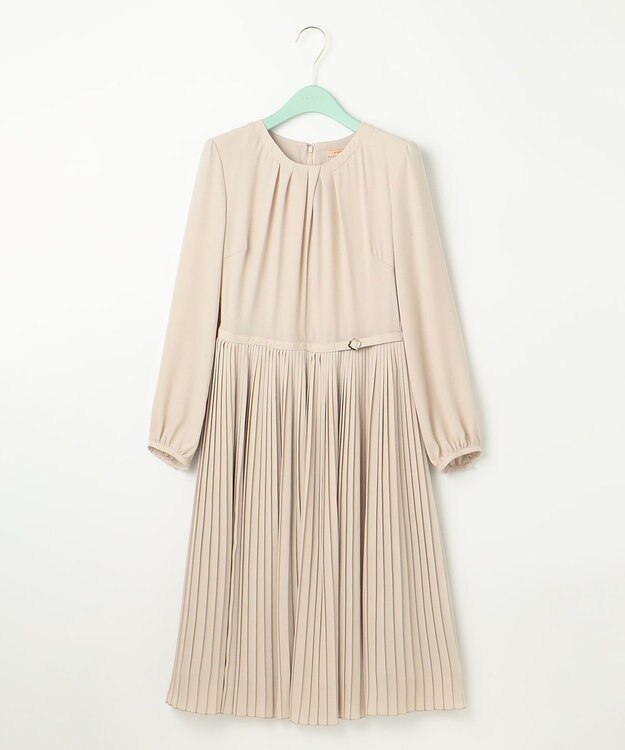 TOCCA 【洗える！】SYMPHONY ドレス ベージュ系