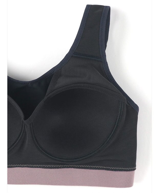 Wing Wing Sports 【SPORTSゆれケアBra】 スポーツブラ 運動時のゆれからバストを守る SB4000 ウイング／ワコール ブルー