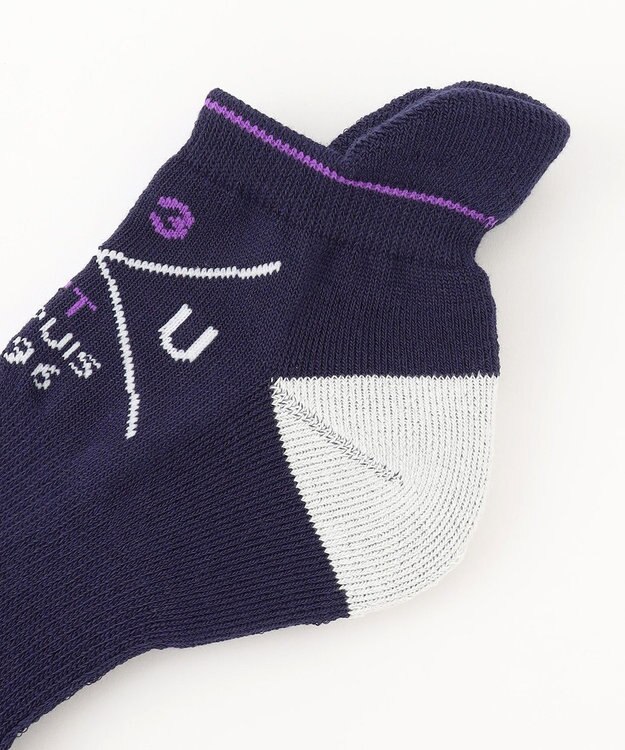 23区GOLF 【WOMEN】アンクルソックス ネイビー系