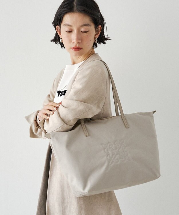 russet コーデュラナイロントートバッグ(CE-1560) L.Greige