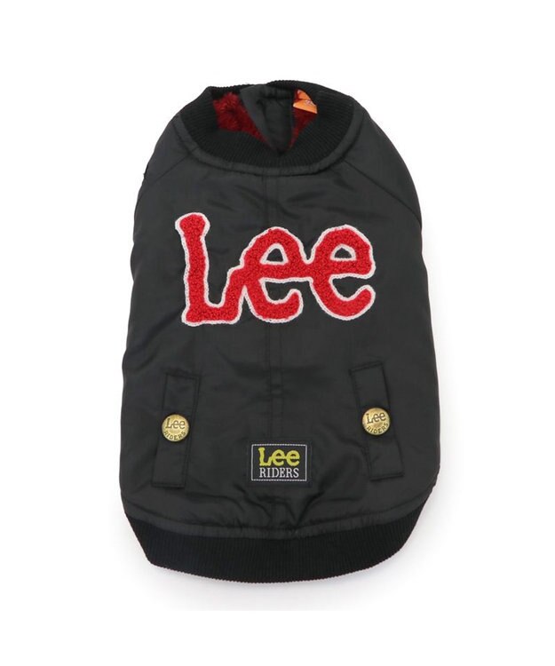 PET PARADISE Lee サガラ刺繍 ブルゾン 小型犬 黒