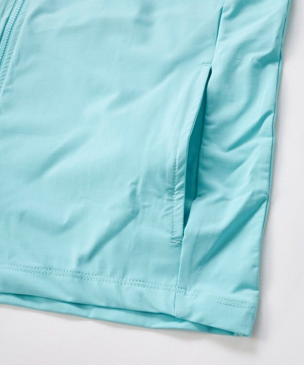 OP／FILA 【FILA】スーパーナイロンクール｜長袖フルジップラッシュガード ミント