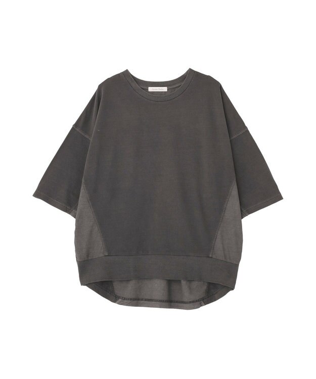 Green Parks ピグメントドッキングプルオーバー Charcoal Gray
