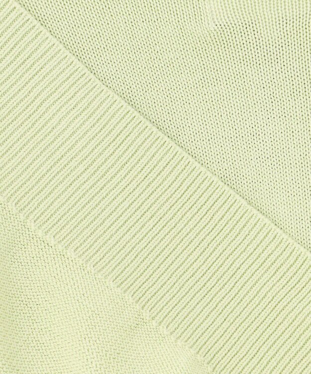 BEIGE， 【洗える】FENNEL / コットンスパンコールカーディガン Sage