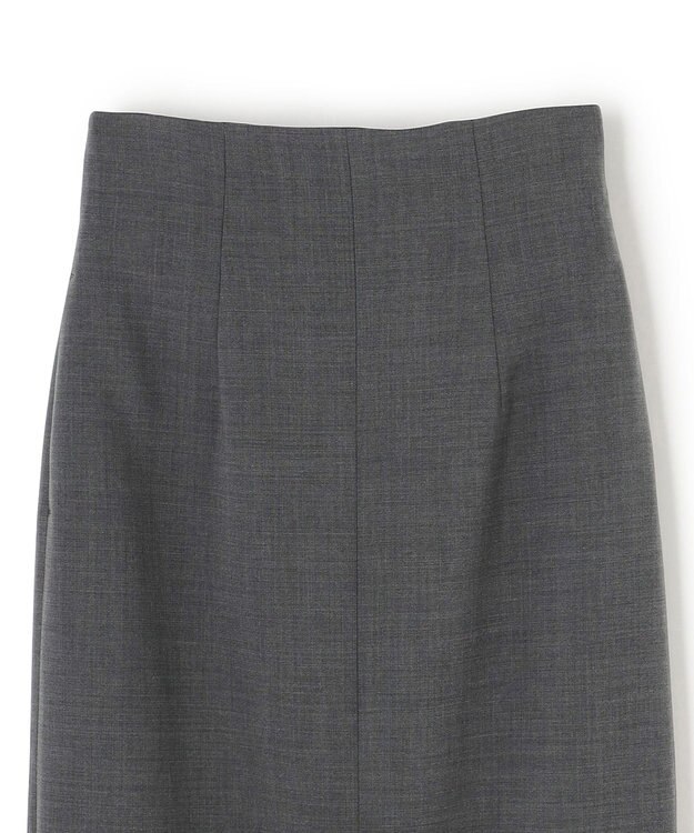 BEIGE， 【Precious 2月号掲載】LAC / 2WAYストレッチIラインスカート C.Gray