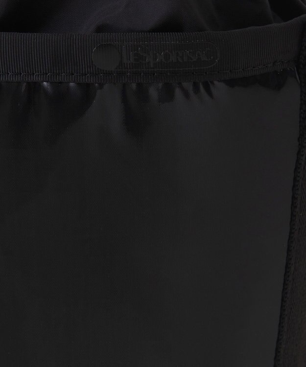 LeSportsac SM DRAWSTRING BUCKET/ブラックシャイン/ブラック ブラックシャイン/ブラック