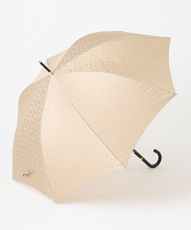 MOONBAT 【雨傘】 ミラショーン (milaschon) 長傘ジャカード織り オフホワイト