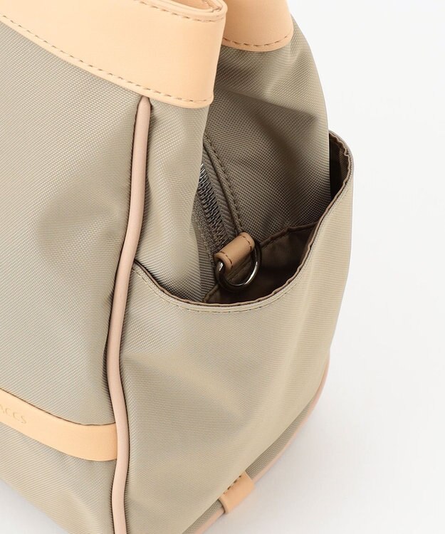 Y'SACCS トラベル ホライズン2WAYミニトート ベージュ