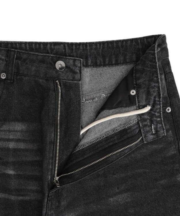 WEGO 【ユニセックス着用ITEM】スーパーバギーダーティデニムパンツ デニムブラックソノタ