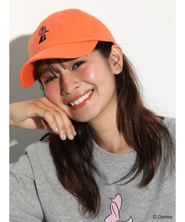 Green Parks ドナルドダック９０ｔｈ／刺繍ＣＡＰ Orange