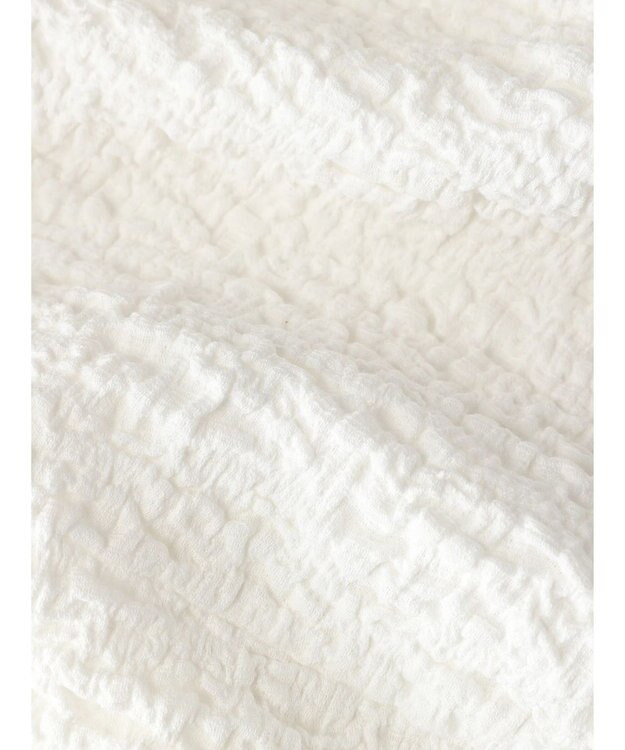 Green Parks AnriettMusee ふくれジャガードシャツ Off White