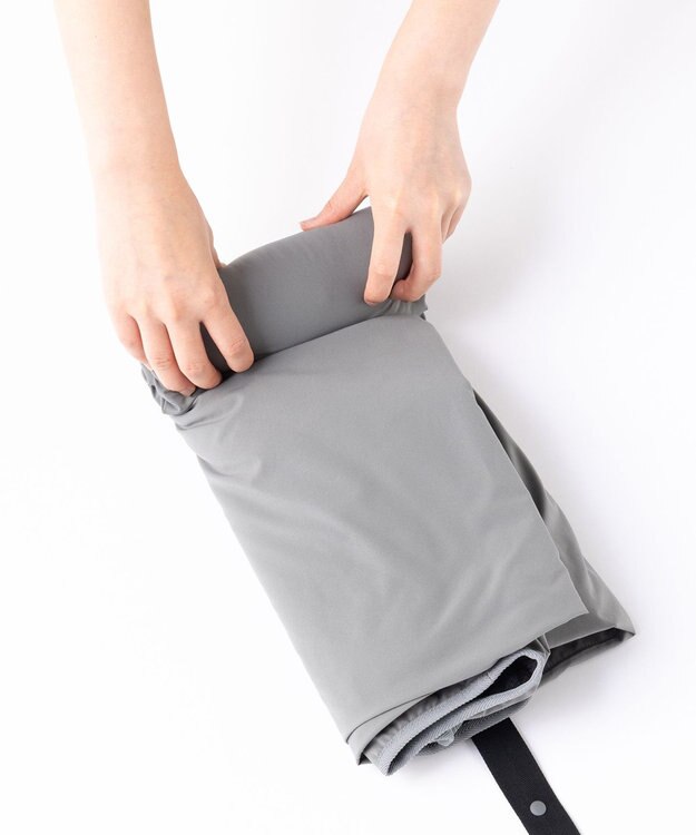 UNFILO MENS 【男女兼用】FINE MOVE+ ノーカラージャケット [23年秋冬商品] グレー