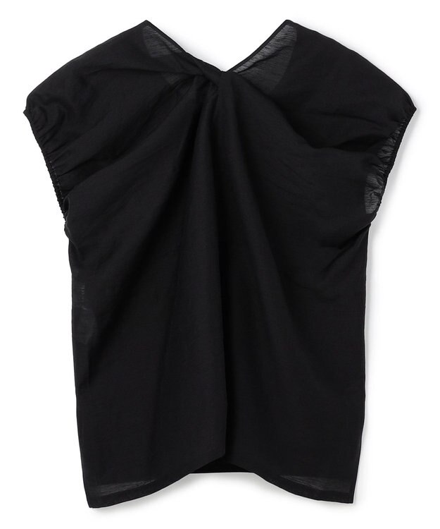 BEIGE， ZEOLITE / バックツイスト コンビトップス Black