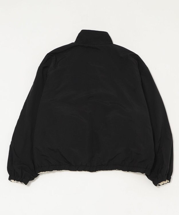 WEGO 【ユニセックス着用ITEM/リバーシブル/2WAY】リバーシブルフリースブルゾン ブラックその他