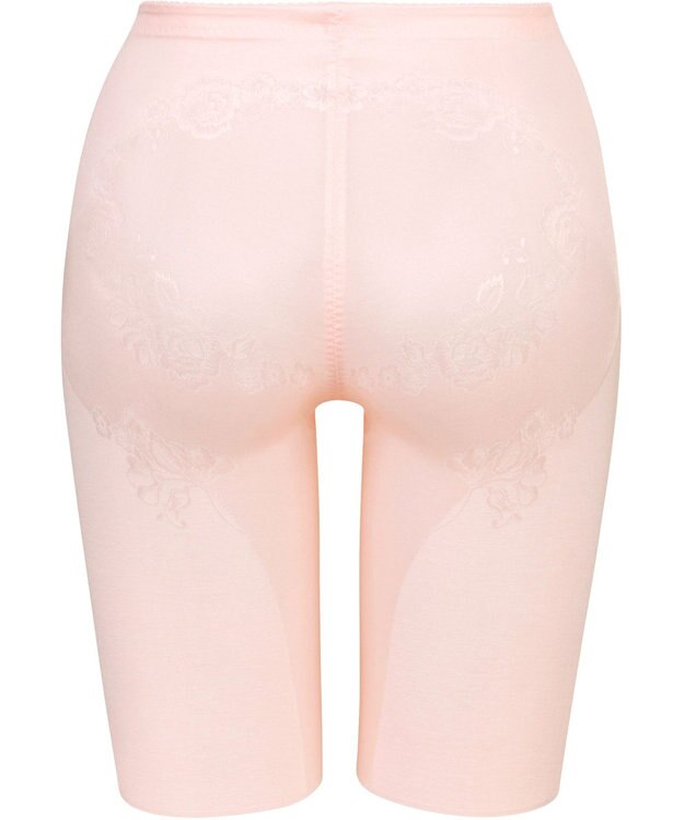 Wing ガードル フルロング丈 【スリムアップパンツ】 はいて歩いてエクササイズ KQ0823 ウイング／ワコール シェルピンク