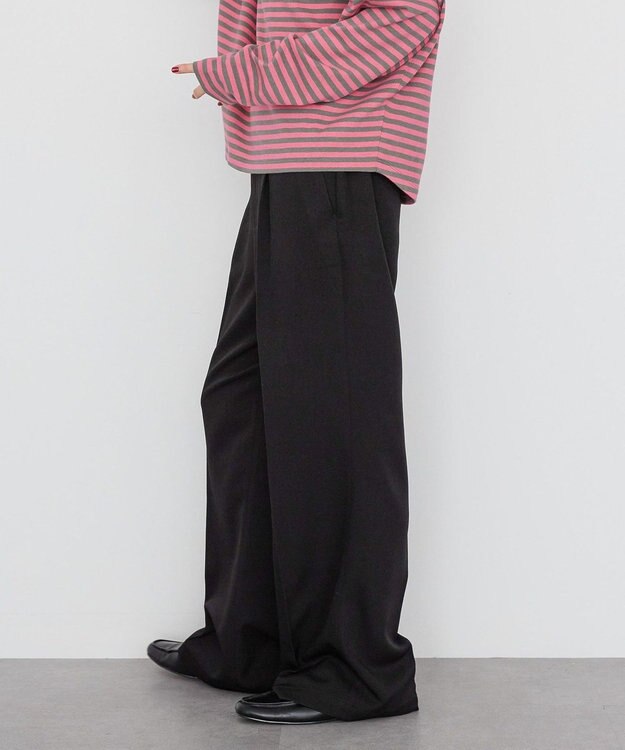 AMERICAN HOLIC 美・美・美ストレートパンツ Black