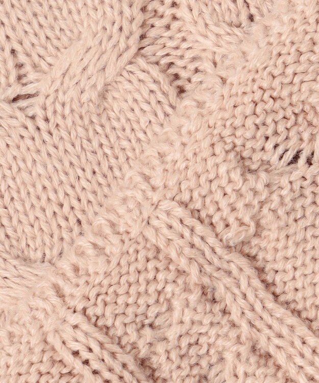 ANY L ソフトタッチケーブル２ＷＡＹニット ピンク