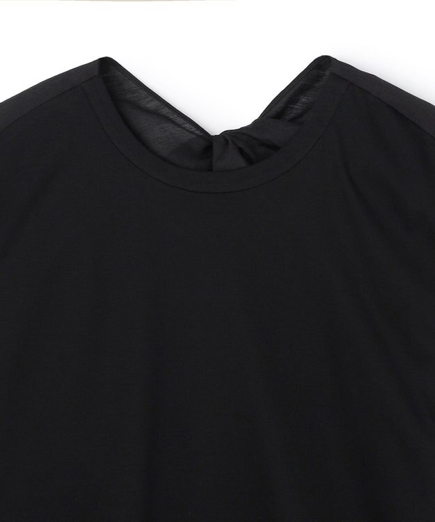 BEIGE， ZEOLITE / バックツイスト コンビトップス Black