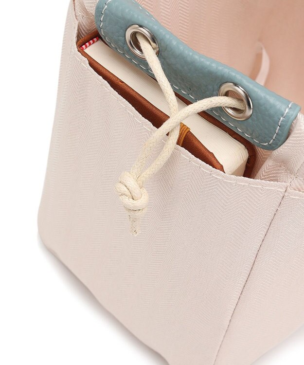 style code 【PADMA/パドマ】 キーチャーム付 本革ミニトートバッグ ブルー