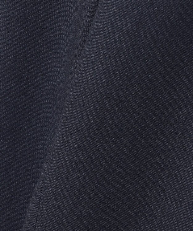 J.PRESS LADIES S 【洗える】LANATEC シャークスキン&ヘリンボーン パンツ ネイビー系