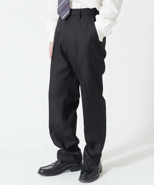 WEGO 【SCHOOLITEM】メンズスクールスリムスラックス