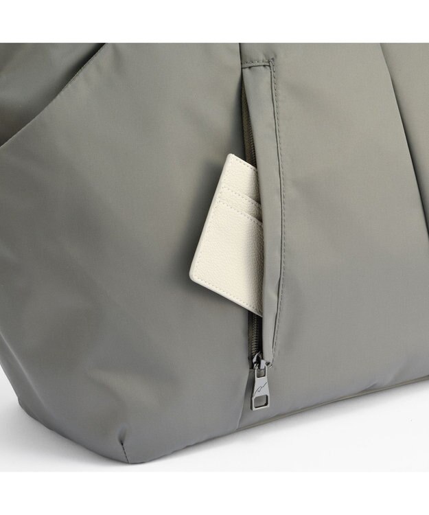 ACE BAGS & LUGGAGE W&.Day/Night スック トートバッグ A4 11.0インチタブレット 15186 ダブルアンドデイナイト グレー