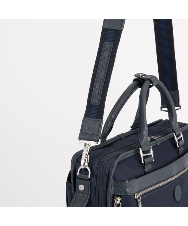 ACE BAGS & LUGGAGE Orobianco ソロペルテ ビジネスバッグ 3way A4サイズ 13.3inchPC収納 14L 1020g 92966 ネイビー
