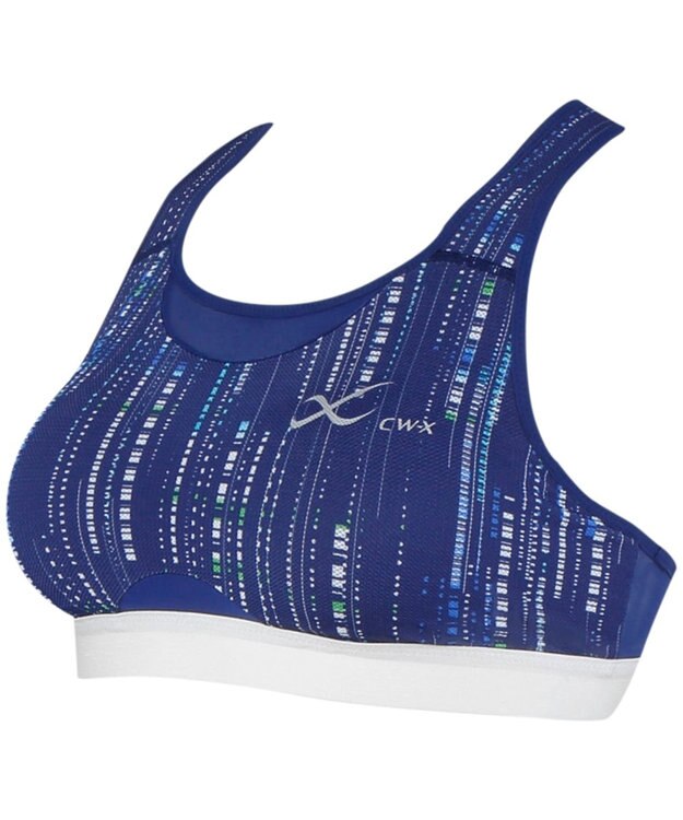CW-X 【WOMEN】 スポーツゆれケアブラ メッシュ ユレ・ズレをおさえて動きやすい 吸汗速乾（本体） HTY030 /ワコール ブルー