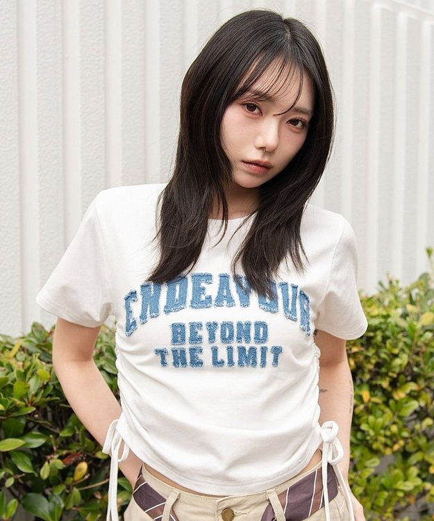 WEGO クラフトデザインサイドドロストT 柄1