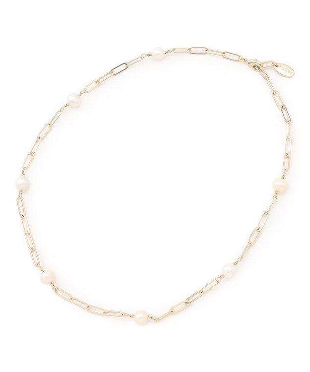 TOCCA SPRINKLE PEARL NECKLACE 淡水パールネックレス ゴールド系