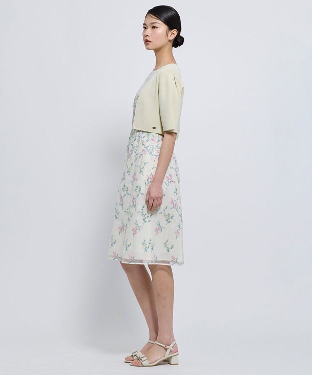 TOCCA 【松木育未さん着用】CREPE BOLERO ボレロ イエロー系