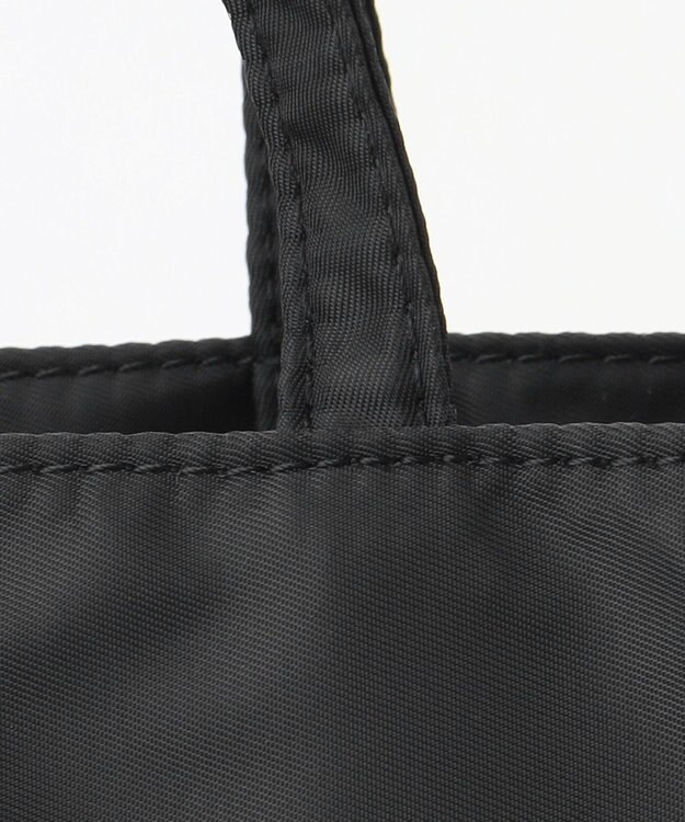 ANY 【A4サイズ収納可】縦型リボンサブトートバッグ ブラック