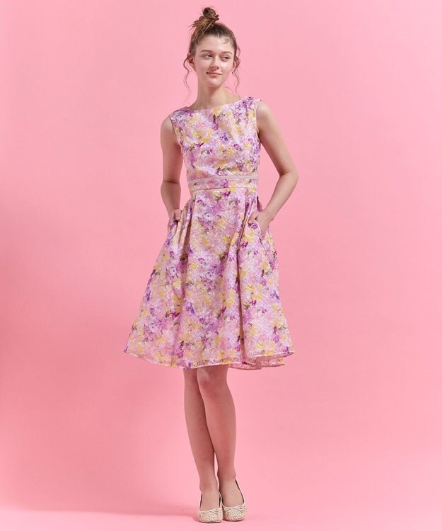 TOCCA RAINBOW UTOPIA ドレス ピンク系7