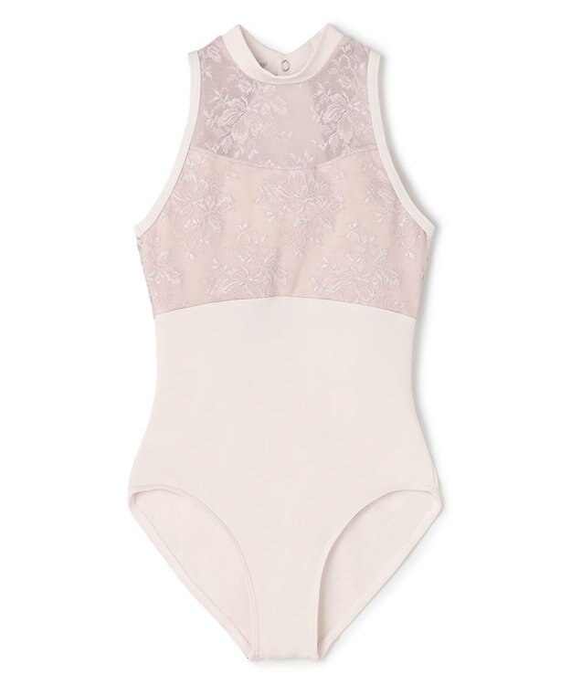 Chacott ハイネックレオタード ヨーロピアンピンク