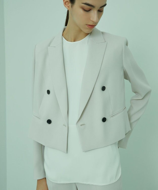 BEIGE， OAK / ダブルジャケット Sand