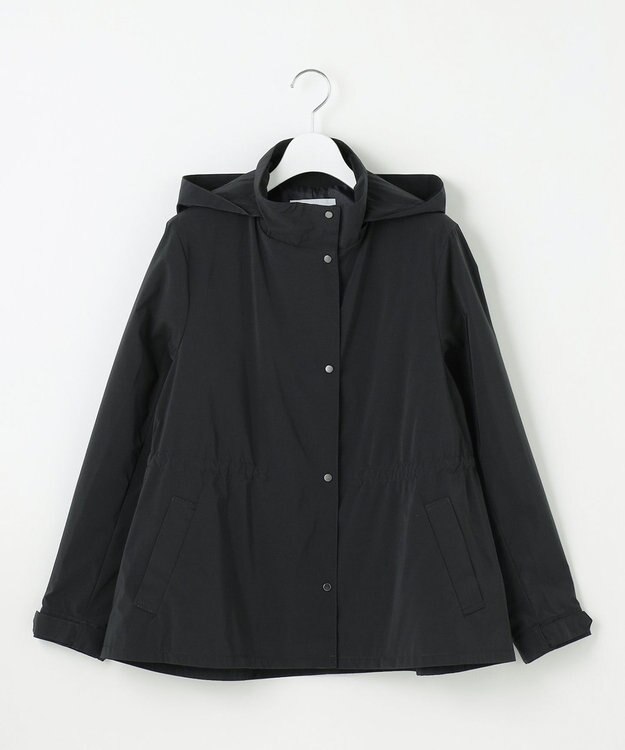 J.PRESS LADIES L 【洗える・撥水】Artirosa フーデッド コート ネイビー系