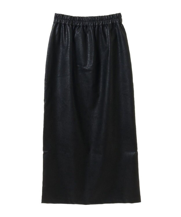 Green Parks ・ＥＬＥＮＣＡＲＥ　ＤＵＥフェイクレザーＷ－ＺＩＰスカー Black