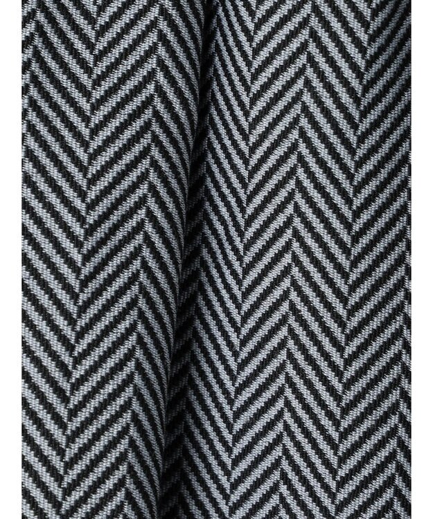 Green Parks ・ｆｕｒｒｙ　ｒａｔｅ　ヘリンボーンタックジャケット Black