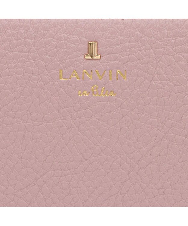 LANVIN en Bleu メラニー ラウンドファスナー長財布 ピンク