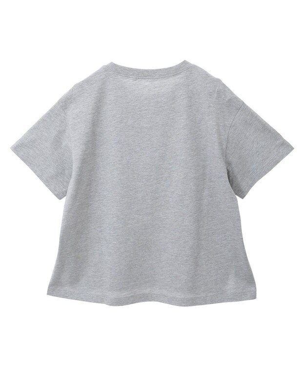 Green Parks 汗染み防止カレッジロゴボックスＴシャツ Charcoal Gray