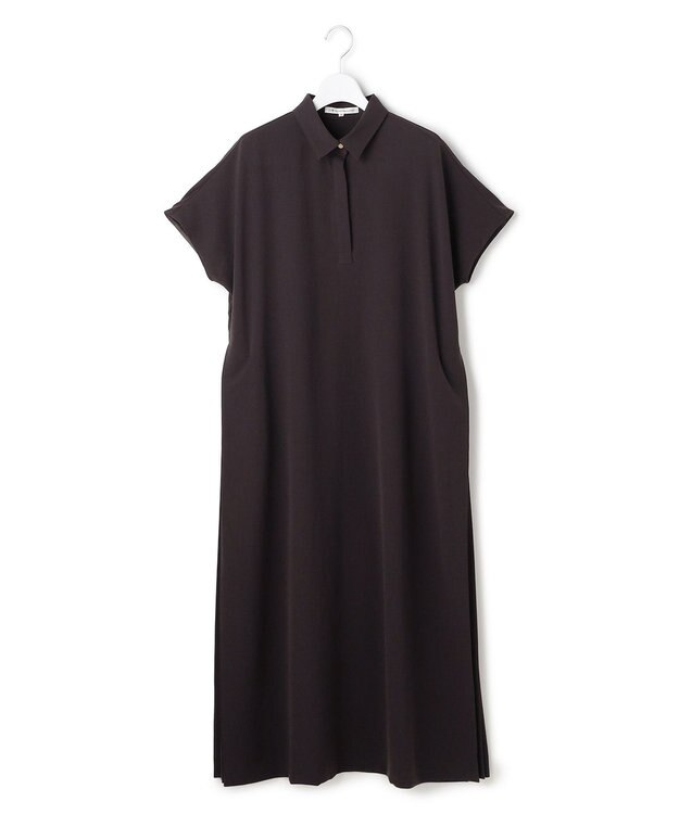 23区 【先行予約】ドライ2WAYツイル ワンピース ダークブラウン系
