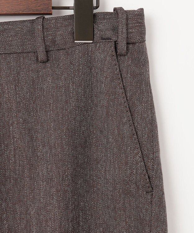 JOSEPH ABBOUD 【キングサイズ・ウエストも伸びる！/暖か起毛裏地付/2WAYストレッチ/ オーガニック】オーガニックコットン ウオーム パンツ ベージュ系