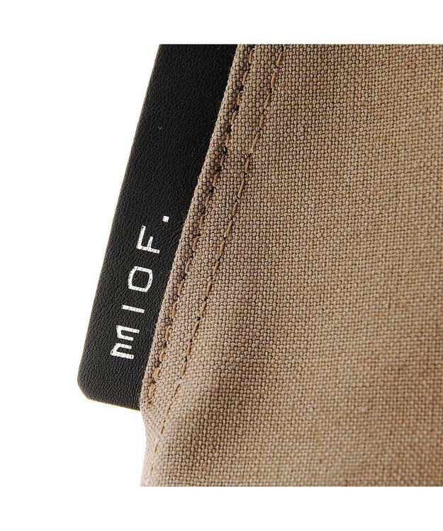 MioFIRANO CN-01 truss_hand bag コットン 綿麻キャンパー はっ水　MIOF. ミオフ GREIGE