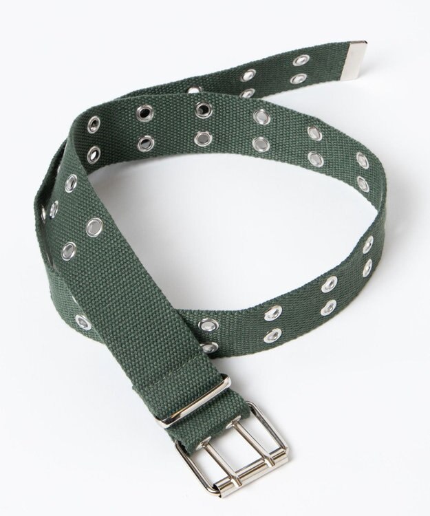 WEGO ダブルハトメベルト グリーン