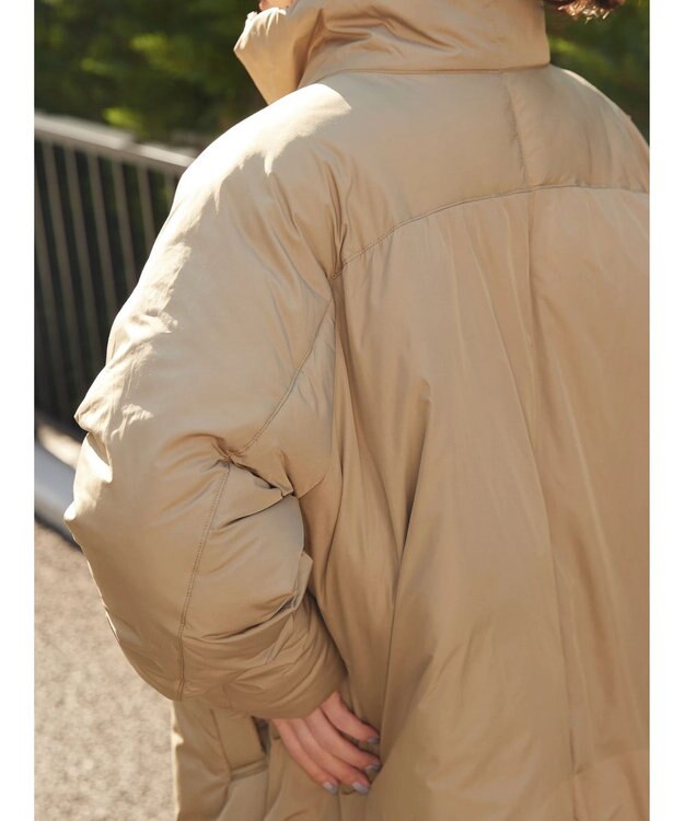 AMERICAN HOLIC キルポカスタンド中綿コート Beige