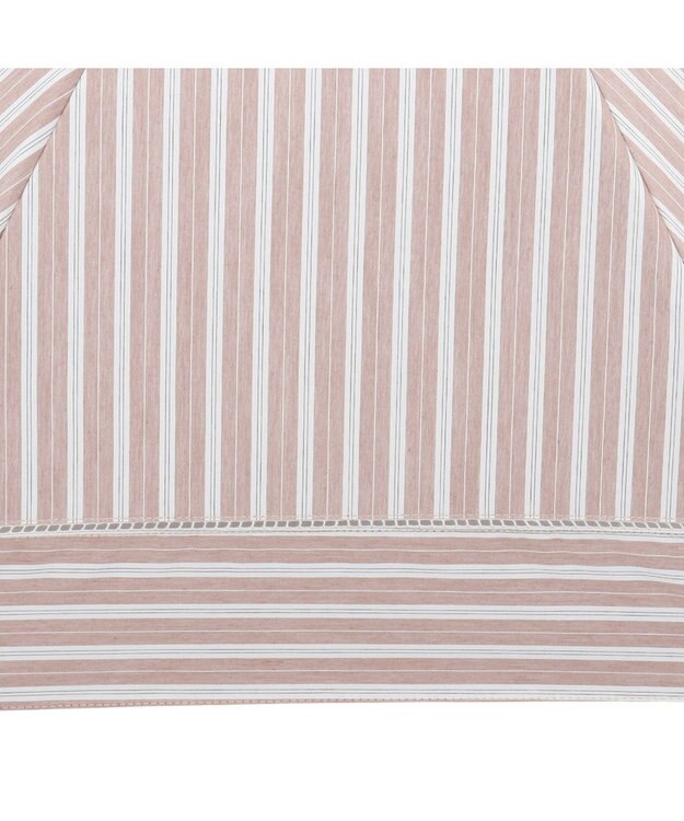 MOONBAT GRACY(グレイシー) 晴雨兼用日傘 折りたたみ傘 T/C Shirts stripe テラコッタ