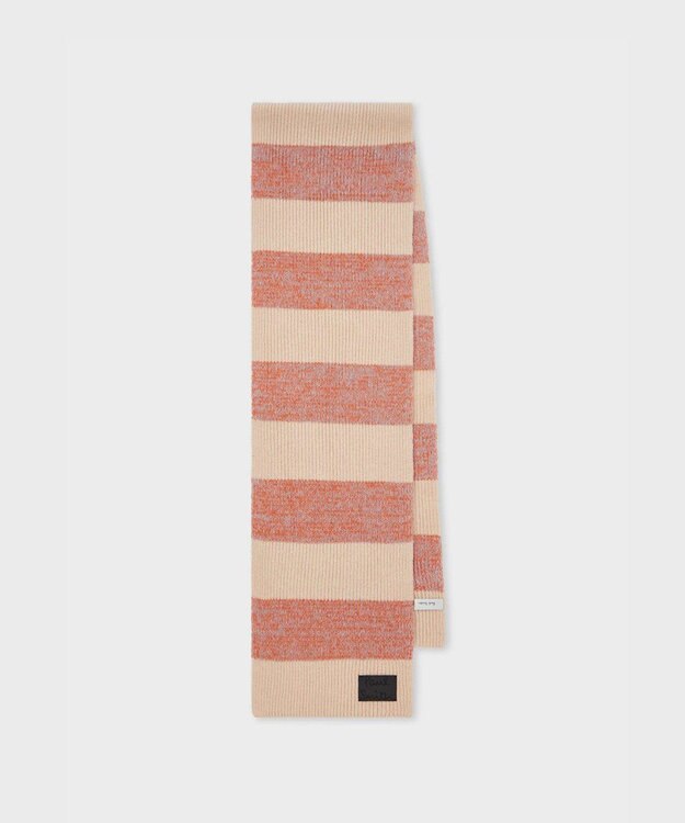 Paul Smith ブロック ストライプ マフラー ベージュ