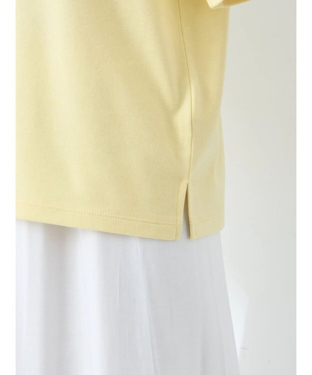 earth music&ecology フレア袖レースプルオーバー Light Yellow