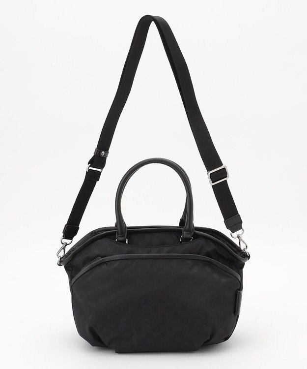 Y'SACCS Polka Dots　パイピングポケット2WAYミニトート ブラック